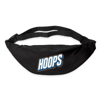 Hoops Basketball Sport Geschenkidee BBall - Gürteltasche - Schwarz - Vorne