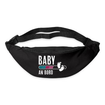 Expectant mothers BABY ON BOARD Funny - Bum bag - black - Front