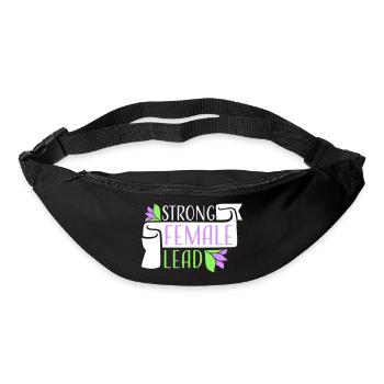 Strong Female Lead Feminismus Empowerment Frauen - Gürteltasche - Schwarz - Vorne