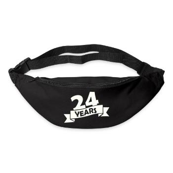24_years - Bum bag - black - Front