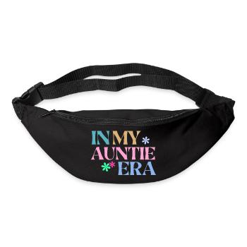 In my Auntie Era Shirt - Retro Gift Aunt - Bum bag - black - Front