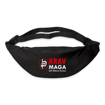 Krav Maga Autodéfense Sport de combat Arts martiaux - Sac banane - noir - Devant