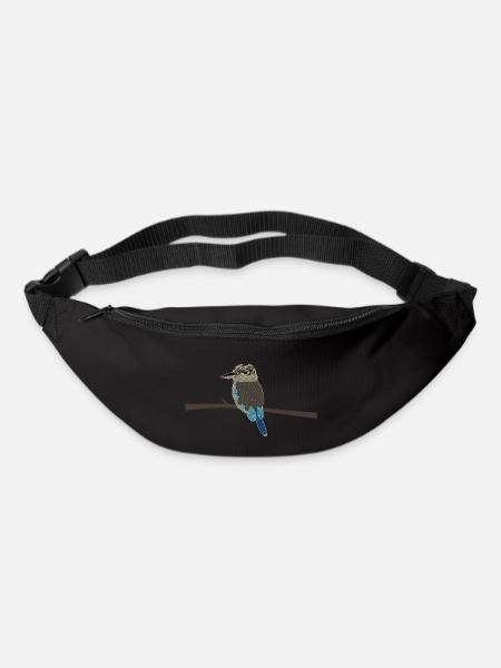 Laughing Hans - Kookaburra without background - Bum bag - black