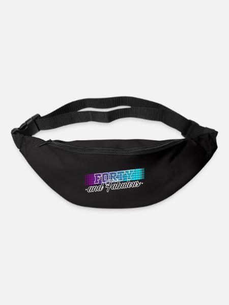 40. Geburtstag Geschenk Geburtstagsspruch 40 Jahre - Gürteltasche - Schwarz