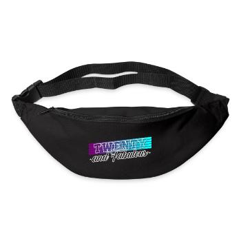 20. Geburtstag Geschenk Geburtstagsspruch 20 Jahre - Gürteltasche - Schwarz - Vorne
