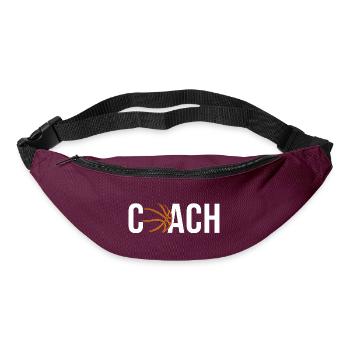 Coach Basket ball Basketball - Sac banane - bordeaux  - Devant