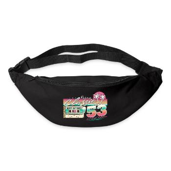 1953 Retro vintage vintage birthday gift - Bum bag - black - Front