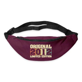 2012 Original Vintage Rétro Anniversaire - Sac banane - bordeaux  - Devant