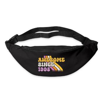 Großartig seit 1998 Retro Vintage Geburtstag - Gürteltasche - Schwarz - Vorne