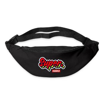 Super Hero - Gürteltasche - Schwarz - Vorne