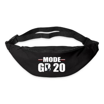 Hiking Mode GR 20 corsica hiking - Bum bag - black - Front