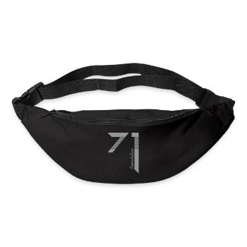 Bourgogne Saône et Loire 71 - Sac banane - noir - Devant