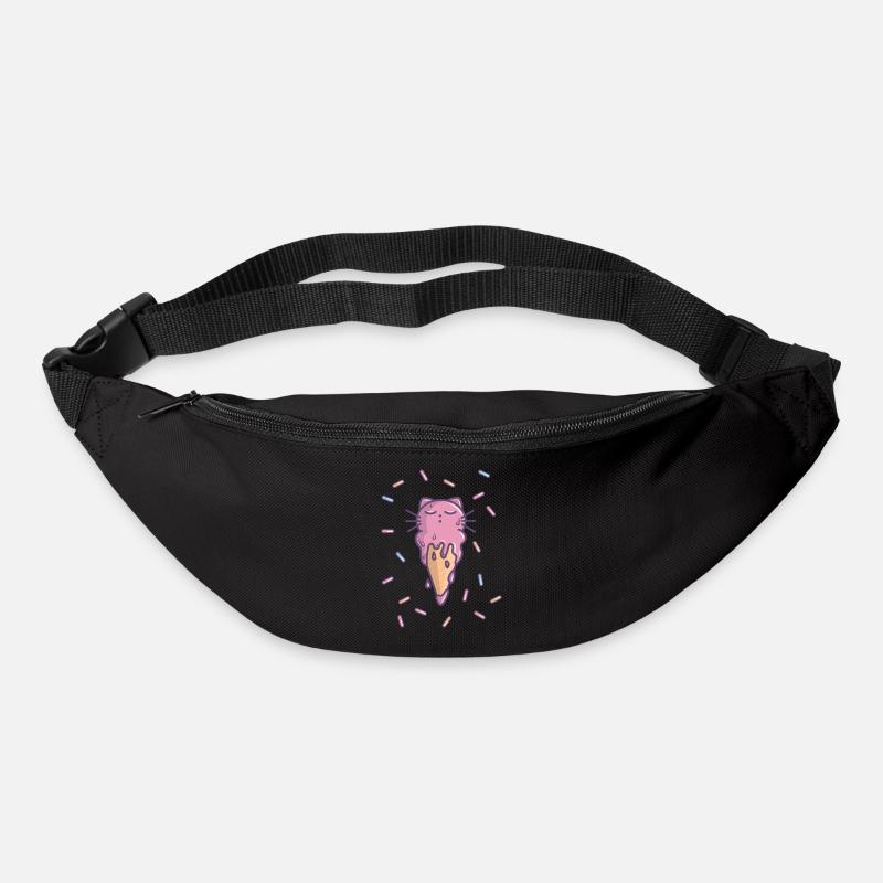 Cat'ce cream - Sac banane - noir