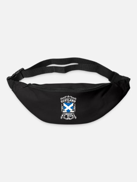 Scotland - My country - My home - Bum bag - black