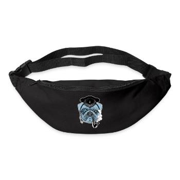 Pug Sailor - Bum bag - black - Front