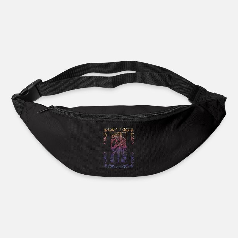 Alfons Mucha - Sac banane - noir