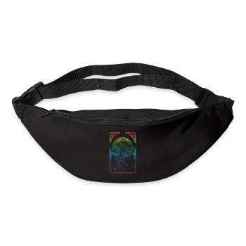 Alfons Mucha - Gürteltasche - Schwarz - Vorne