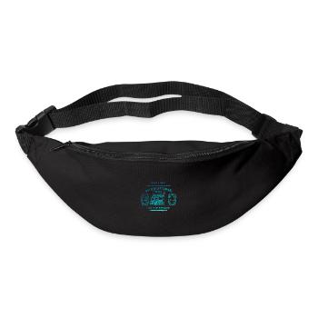 waystone blue - Bum bag - black - Front