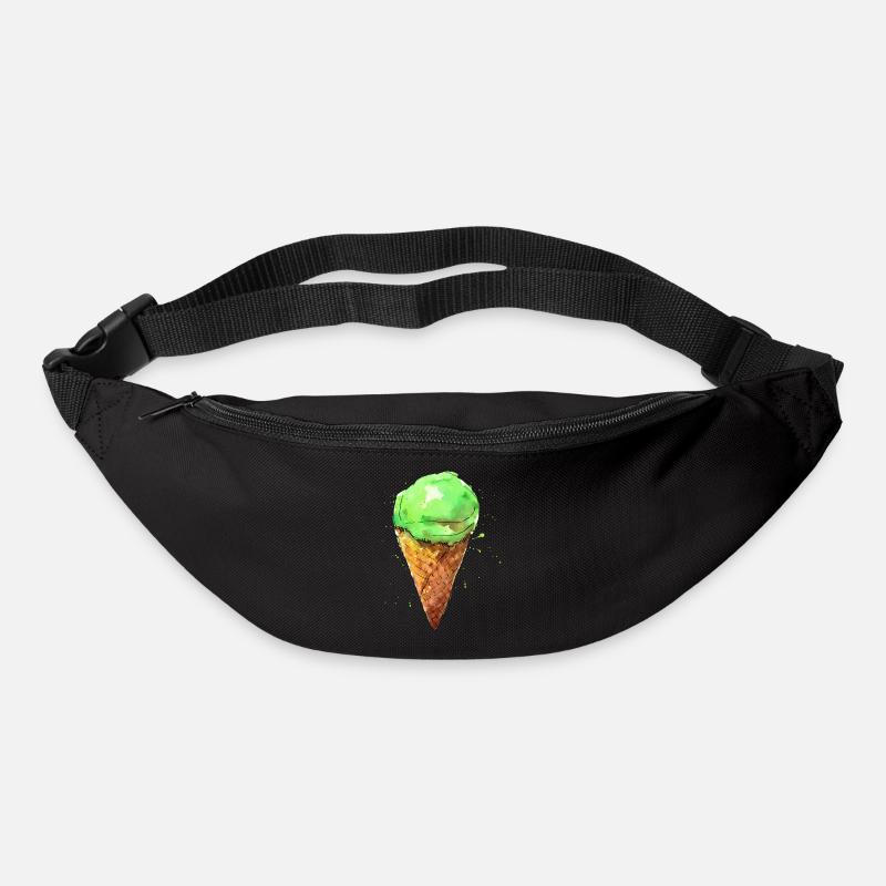 eis - Gürteltasche - Schwarz