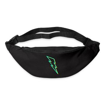Blitz ϟ - Gürteltasche - Schwarz - Vorne