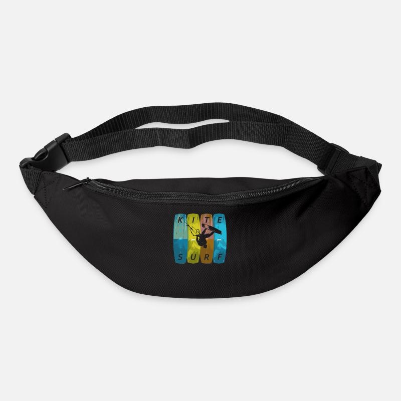 Kite Surf - Kitesurf - Sac banane - noir