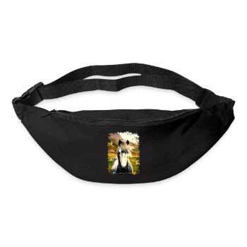 cheval - Sac banane - noir - Devant
