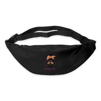 Mom Life halloween - Bum bag - black - Front