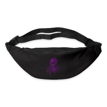 Squid from bicycles bike animal - Bum bag - black - Front