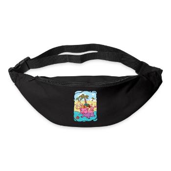 Tropical Christmas - Bum bag - black - Front