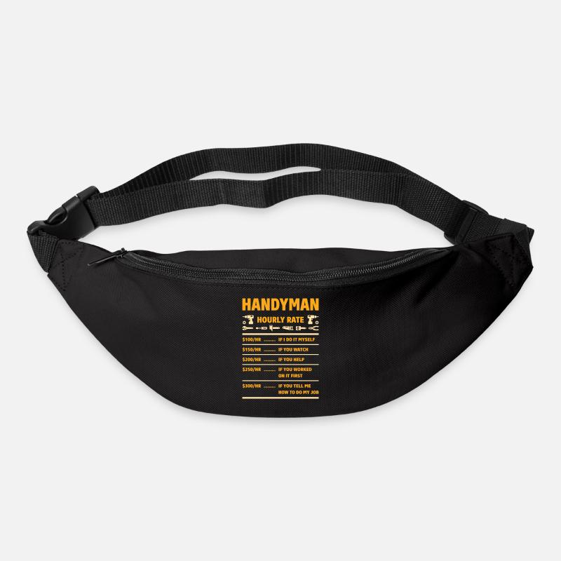 Handyman Hourly - Gürteltasche - Schwarz