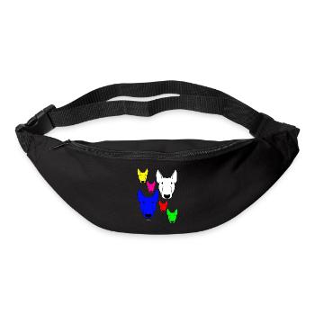 Bully Farben - Gürteltasche - Schwarz - Vorne