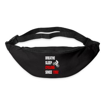1992 Geborerner Radfahrer - Gürteltasche - Schwarz - Vorne