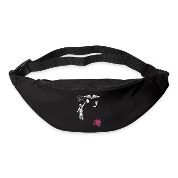 street graffiti - Bum bag - black - Front