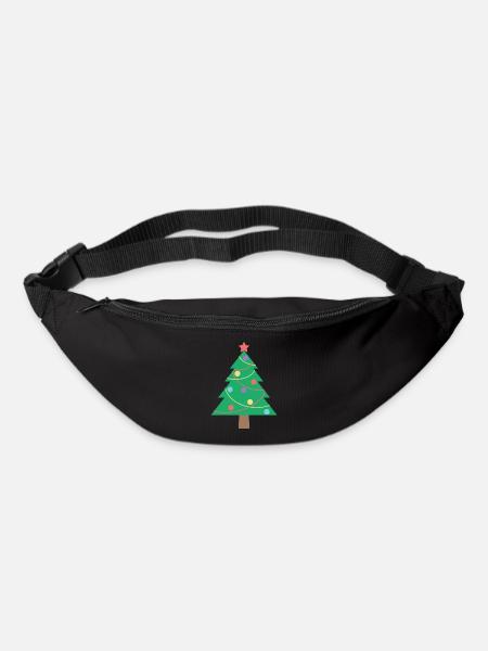Christmas tree - Bum bag - black