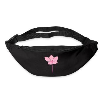 Fleurs de cerisier japonaises - Sac banane - noir - Devant