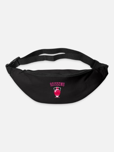 Soissons vase - pink - - Sac banane - noir