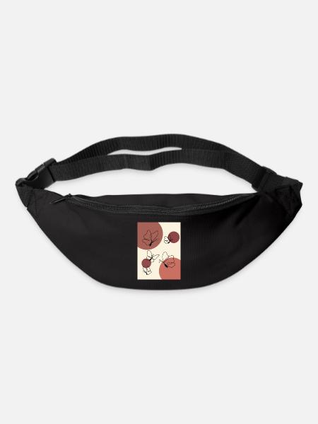 Papillon - Sac banane - noir