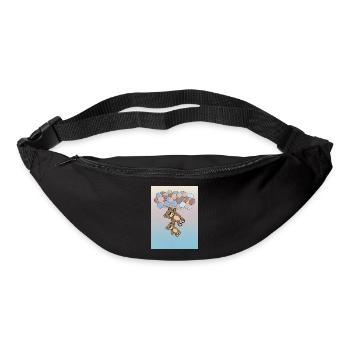 Bébé Ballon Ours - Sac banane - noir - Devant