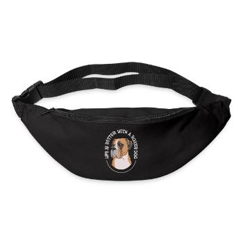 Boxer Dog Life Is Better With A Boxer Dog - Bum bag - black - Front