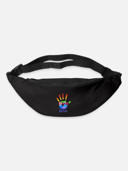Pride Hand - Gürteltasche - Schwarz
