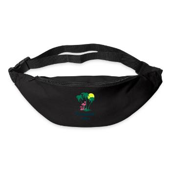 Tropenliebe - Gürteltasche - Schwarz - Vorne