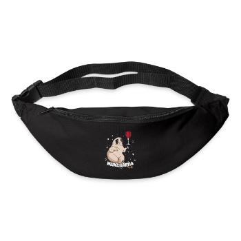 Weinzigartig - Gürteltasche - Schwarz - Vorne