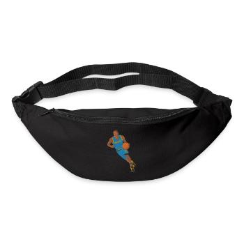 Basketball - Sac banane - noir - Devant