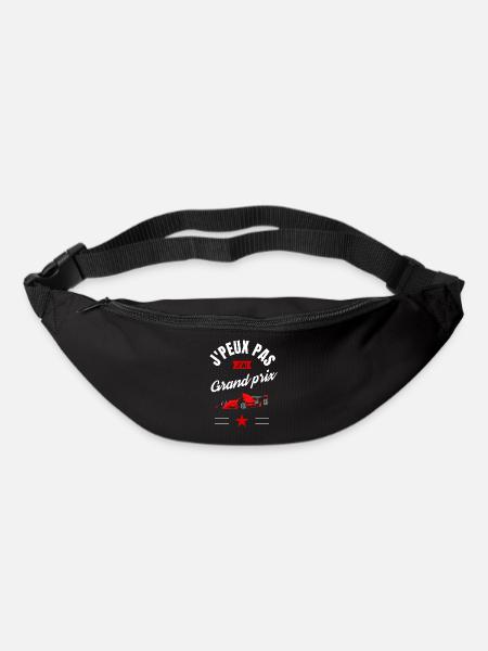 J'peux pas j'ai Grand prix - Sac banane - noir