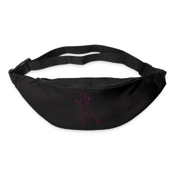 Jogging Racing Fitness Cross Country Running - Bum bag - black - Front