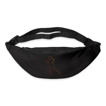 Jogging Running Racing Fitness Running Women - Bum bag - black - Front