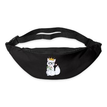 Niedlicher Polarfuchs - Gürteltasche - Schwarz - Vorne