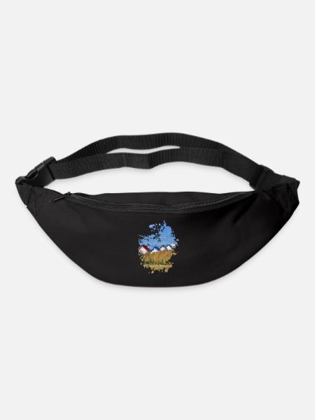 Strand - Gürteltasche - Schwarz