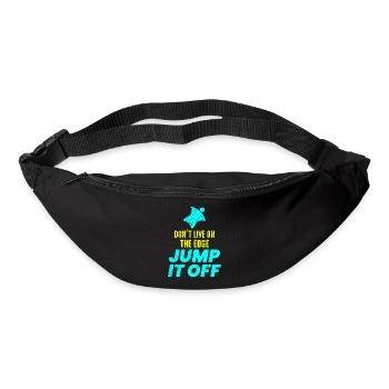 Wingsuit flying Base Jumping Skydiving Wingsuiting - Bum bag - black - Front
