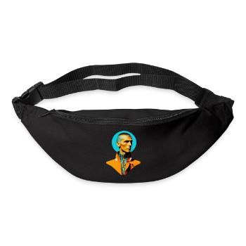 Retro Flash No43 - Gürteltasche - Schwarz - Vorne